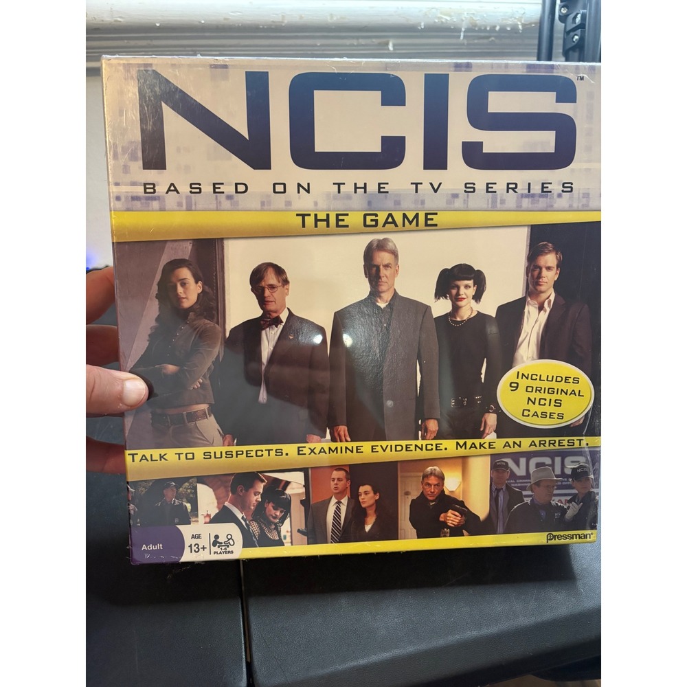 NCIS The Game Based on the TV Series Pressman 2010 New Sealed 5350